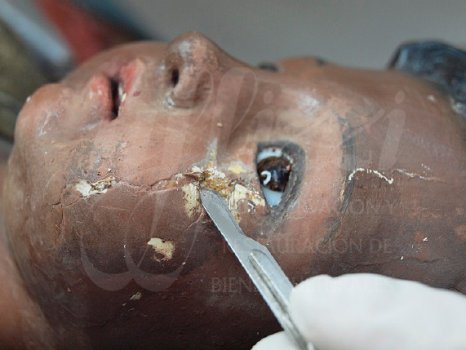 RestauraciÃ³n Virgen PeÃ±a de Francia Salamanca